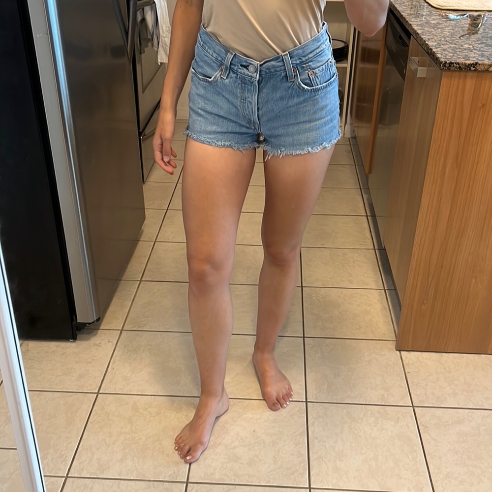 Levi’s denim shorts